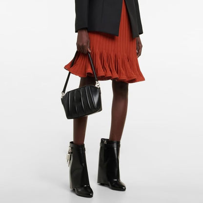 EMERSON BLACK SHORT BOOTS