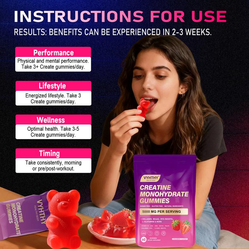 Creatine Monohydrate Gummies