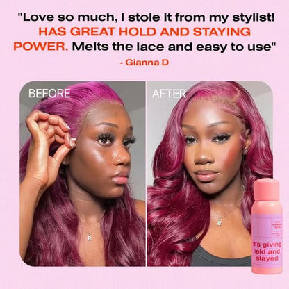 Lace Melting Spray for Ashy Lace - Sweat-Proof & Slay