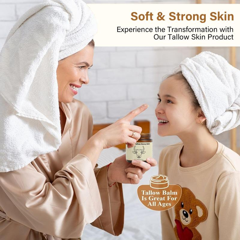 Beef Tallow Honey Balm