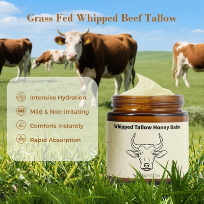 Beef Tallow Honey Balm